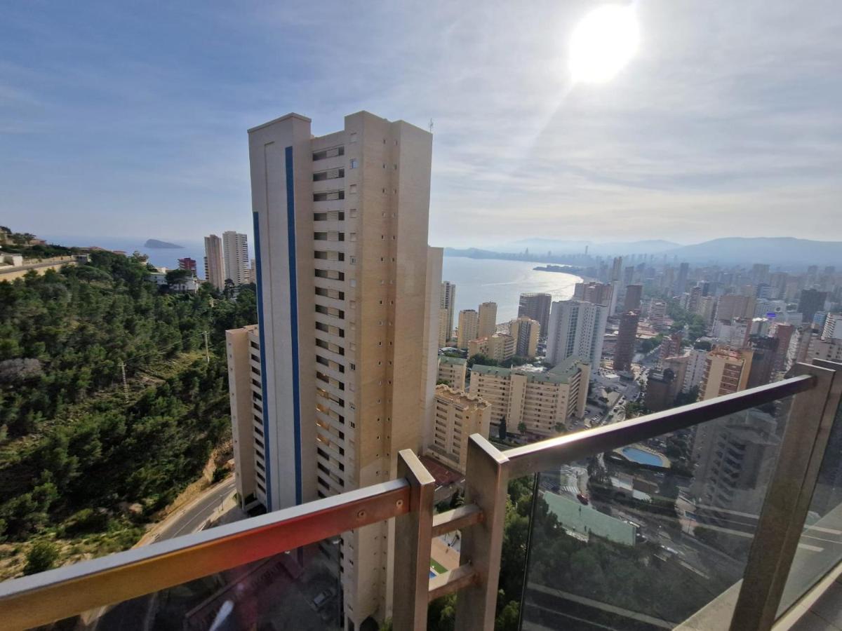 Mirador Del Mediterraneo Apartman Benidorm Kültér fotó